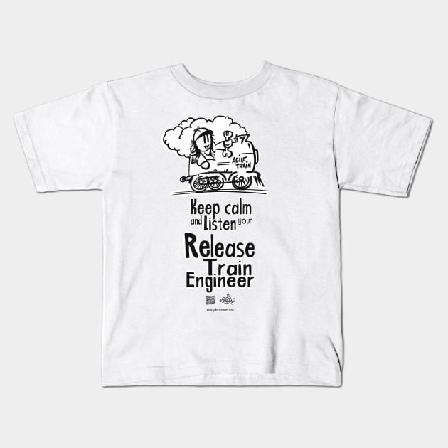 Keep calm and listen to your Release Train Finallyeer Kids T-Shirt by eSeaty